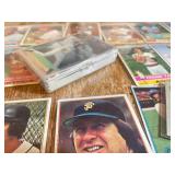 Topps Baseball Cards Lot - Vintage 1970s Assorted MLB Players