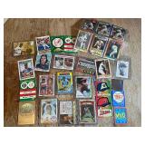 Vintage Baseball Trading Cards Lot - Topps & Fleer Era, 1960s-70s, Mets Cubs Twins