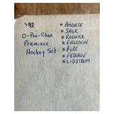 O-Pee-Chee Premier Hockey Set 1992 - Wayne Gretzky & Stars