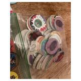 Pogs Lot - Assorted Vintage Milk Caps With Cartoon Artwork