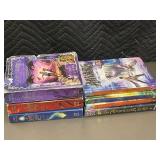 Lot of 9 Hardcover Middle-Grade Books: The Land of Stories Series, Spirit Animals & The Adventurers Guild