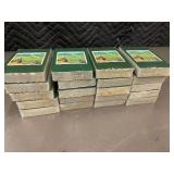 Playing Card Deck Lot - 25 Decks: 24 Green Scenic Tuck Boxes + 1 Joker White Box