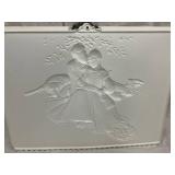 Romantic Victorian Couple Wall Plaques - Printed Tile Artwork lot of 15