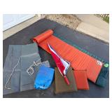 Outdoors Camp Pads, Heavy Tarp, Umbrella for Camping