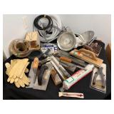 Shop Supplies--Cement, Tile, Glass Cutter, Lights & Extras