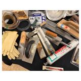 Shop Supplies--Cement, Tile, Glass Cutter, Lights & Extras