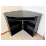 Black Corner Desk