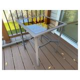 Patio Table with Glass Top