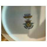 Noritake Great Silver Leaf Taryn Pattern 12 Piece China Set