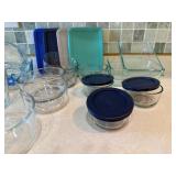 Pyrex, Anchor Hocking & Pioneer Women Storage Containers