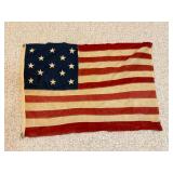 Vintage Betsy Ross Flag with 13 Stars & 13 Stripes