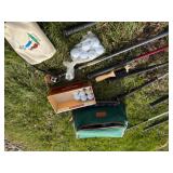 Variety of Golf Clubs & Balls
