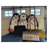 Snow Fun Lot with Sleds & Snow Shovels