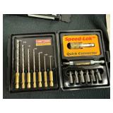 Cordless Screwdriver, Craftsmen Hex Drive & Drill Bit Set, Precision Screwdriver