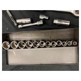 1/2" Socket Set In Metal Box