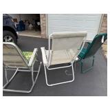 Lafuma Antigravity Lounge Chair, Rocker, & Green Lafuma Outdoor Chair