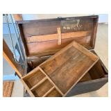 Vintage Wooden Trunk