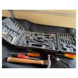 Tool Set in a Case & Screwdrivers