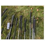 Golf Clubs in A Golf Bag, Ice Bucket, Etc.