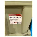 Green Storage Bins--2-18 Gallon & 30 gallon
