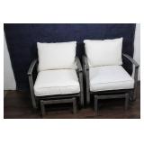 BRAND NEW 2pc Ryegate Glider Patio Chairs – Gray.