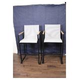 Henning 2pk Bar Height Patio Chairs