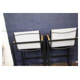 Henning 2pk Bar Height Patio Chairs