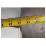 Opalhouse Wicker Chair + Half - White / Linen