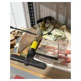 misc home decor  tire pump  how to play piano books