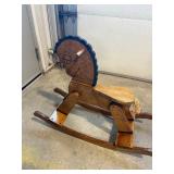 Wood Rocking Horse