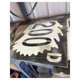 Metal Sign   ND 200
