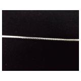 .925 Sterling Silver Labradorite Cabochon Pendant Necklace