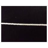 .925 Sterling Silver Primitive Raw Turquoise Pendant Necklace