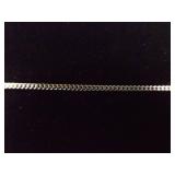 .925 Sterling Silver Green Turquoise Cabochon Pendant Necklace