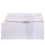 .925 Sterling Silver Amethyst Dichroic Glass Cabochon Primitive Pendant Necklace