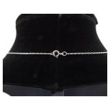 .925 Sterling Silver Primitive Agate Pendant Necklace