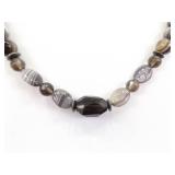 .925 Sterling Silver Clasp SILPADA Agate Choker Necklace