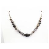 .925 Sterling Silver Clasp SILPADA Agate Choker Necklace