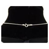 .925 Sterling Silver Primitive Carved Mother of Pearl Flower Pendant Necklace