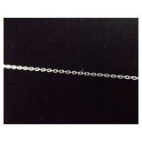 .925 Sterling Silver "FAITH", HOPE, LOVE" Articulated Charm Box Pendant Necklace