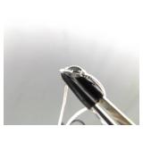 .925 Sterling Silver Square Beaded Rope Necklace