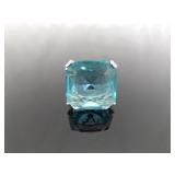 .925 Sterling Silver Topaz Crystal Cocktail Ring Size 7.25