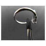 .925 Sterling Silver Flower Ring Size 7.5