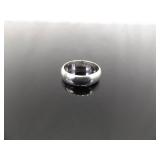 .925 Sterling Silver Band Ring Size 6.5