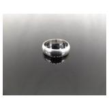 .925 Sterling Silver Band Ring Size 6.5
