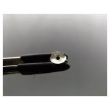 .925 Sterling Silver Malachite Cabochon 3/4 Hoop Post Earrings