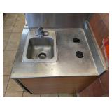 DUKES COMMERCIAL STAINLESS STEEL SINK WITH CABINET