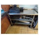 DUKES STAINLESS STEEL 3-TIER PREP TABLE