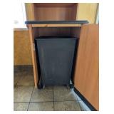 PLYMOLD COMMERCIAL WASTE RECEPTACLE (TAN)