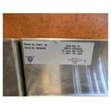 DUKES COMMERCIAL STAINLESS STEEL PREP TABLE WITH CABINETS (DOUBLE DOOR)